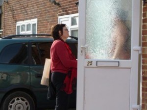 Labour doorstep campaign Fiona Mactaggart